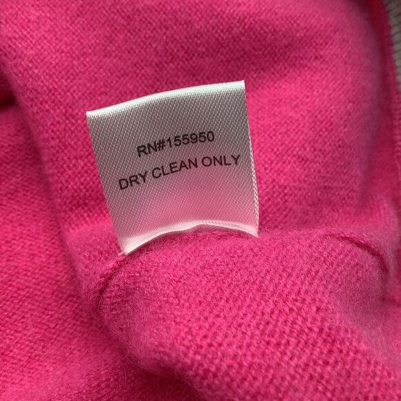 Greyson Mens Sebonack Cashmere Wool Blend 1/4 Zip Golf Pullover Size Medium NWT - Picture 8 of 8